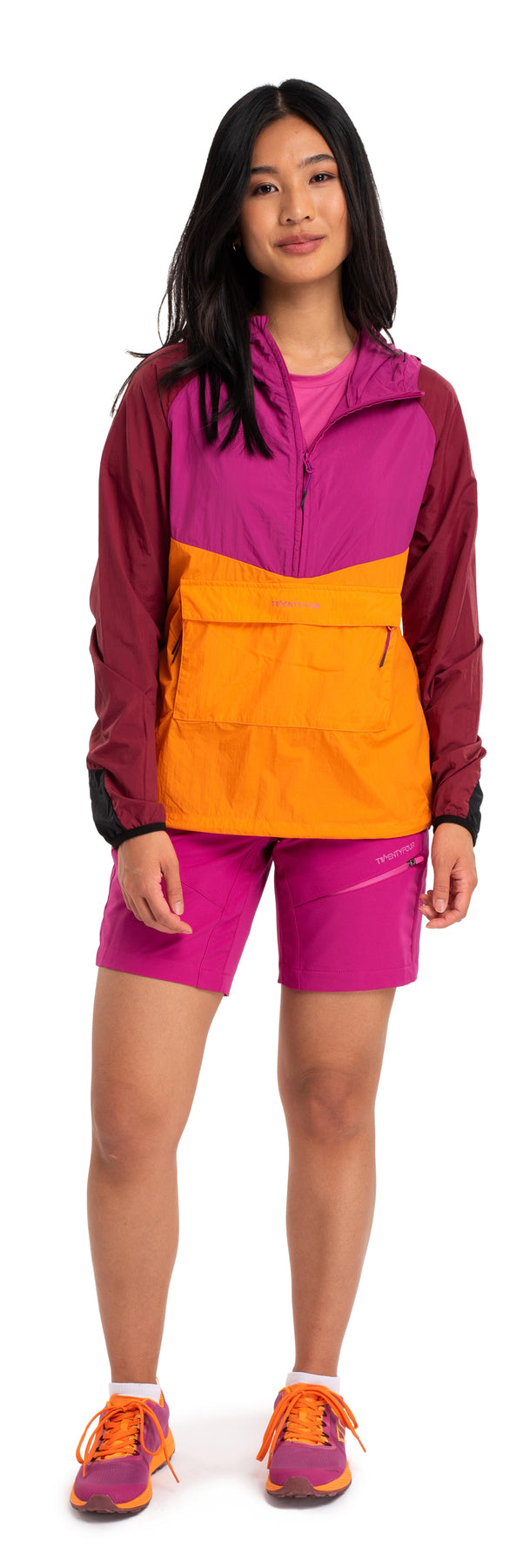 Flåm Light Anorakk - Fuksia
