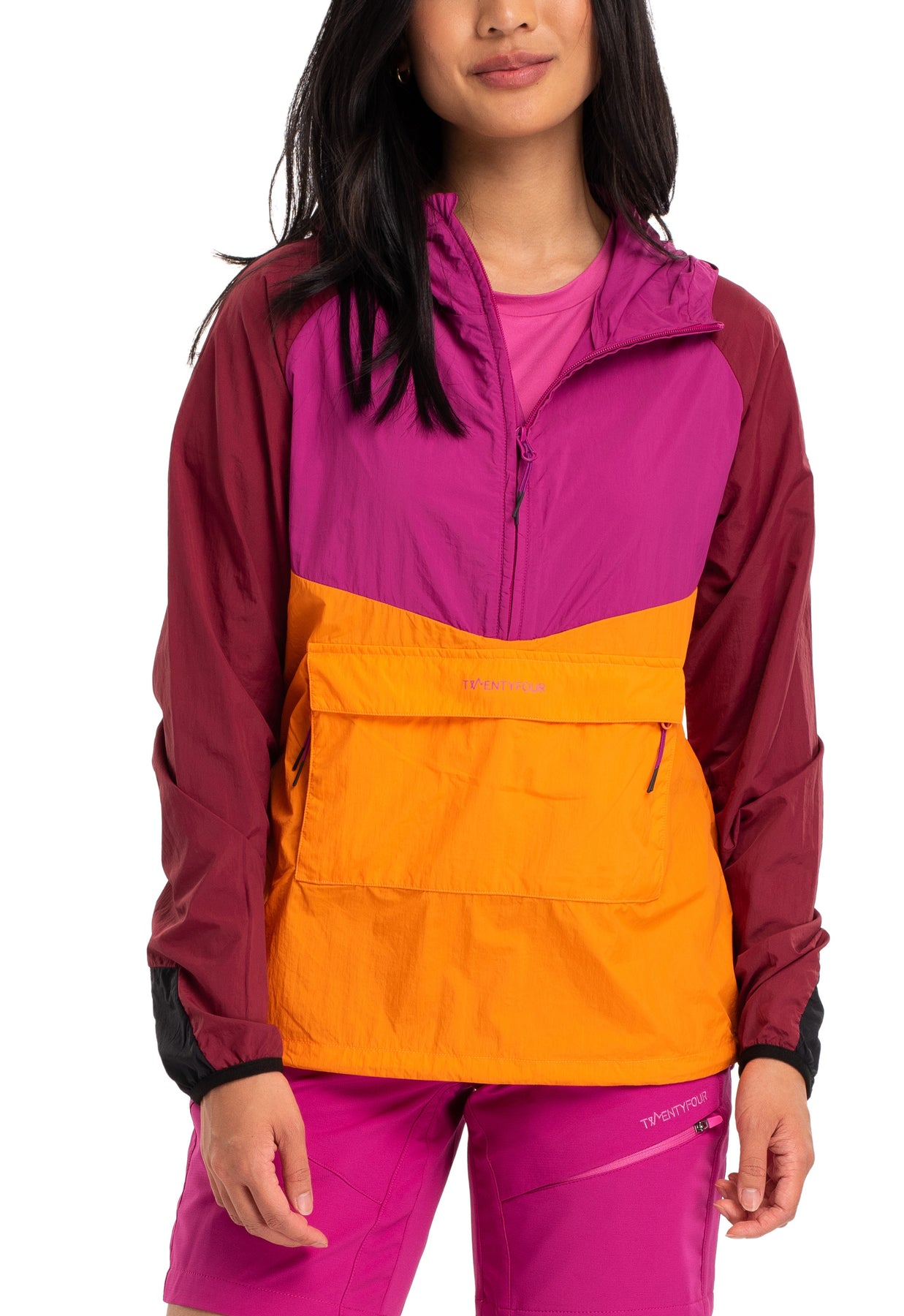 Flåm Light Anorakk - Fuksia