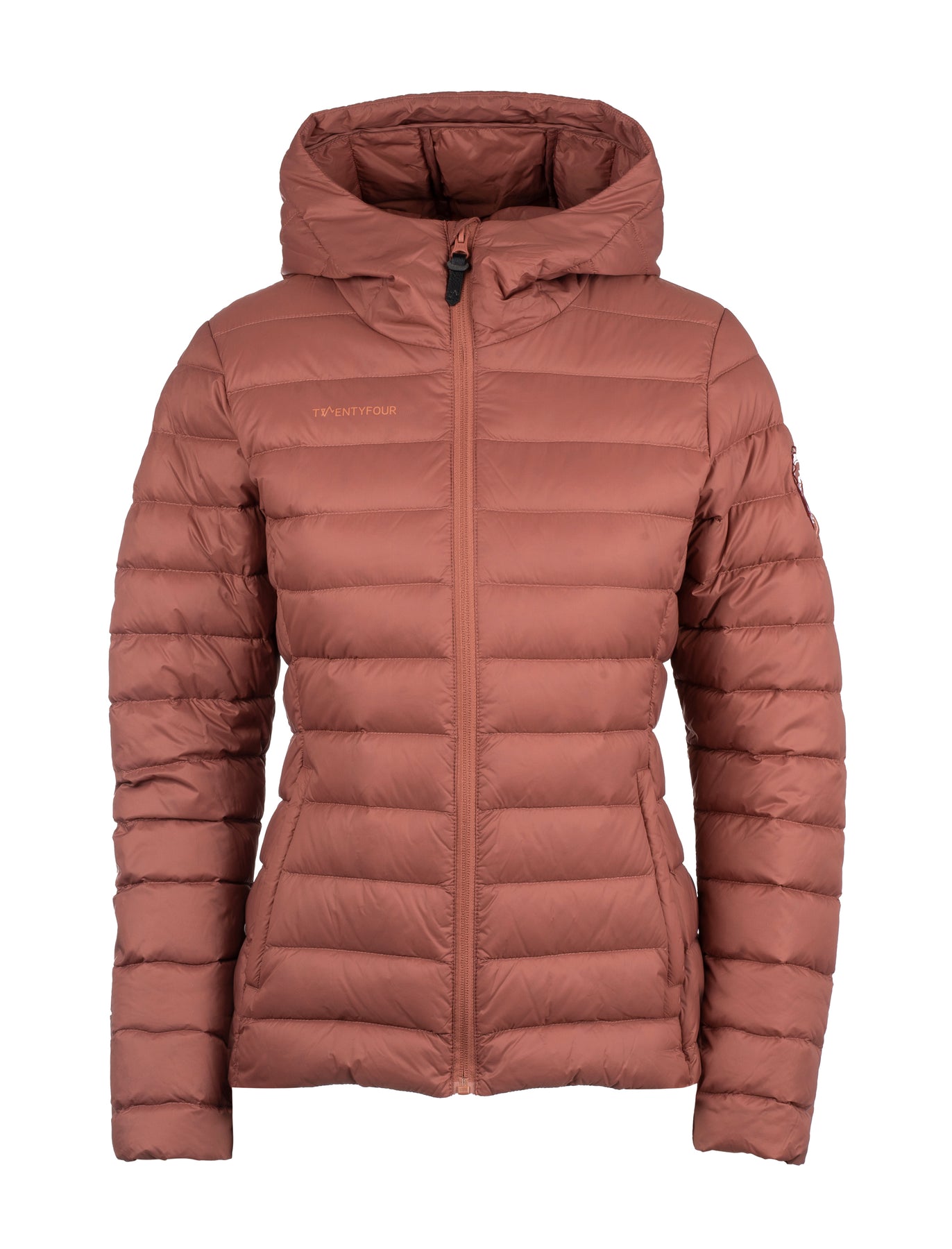 Finse Dunjakke - Brent Rød
