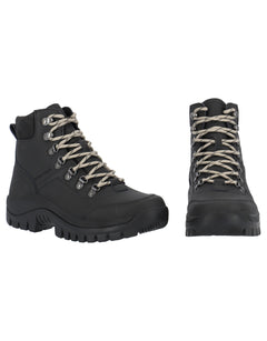 Mellow Lily Leather Boot - Skyggesort
