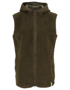Mellow Pile Vest - M Oliven