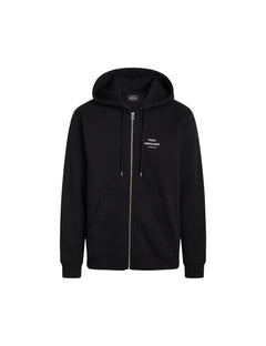 Standard Hoodie Zip Logo Sweat - Black