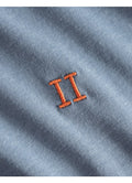 Nørregaard T-Shirt - Tradewinds Blue Mélange/Orange