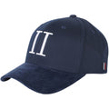 Baseball Cap Suede II - Dark Navy/White