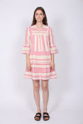 Gunvor Aztec Dress - Pink - Neo Noir - Kjoler - VILLOID.no