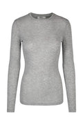 Mona Lyocell O LS Top - LGM - Moss Copenhagen - Gensere - VILLOID.no