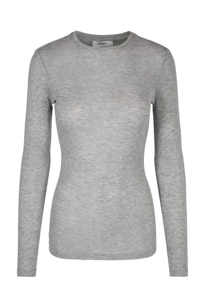Mona Lyocell O LS Top - LGM - Moss Copenhagen - Gensere - VILLOID.no