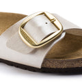 Madrid Big Buckle Narrow - Graceful Pearl White - Birkenstock - Sko - VILLOID.no