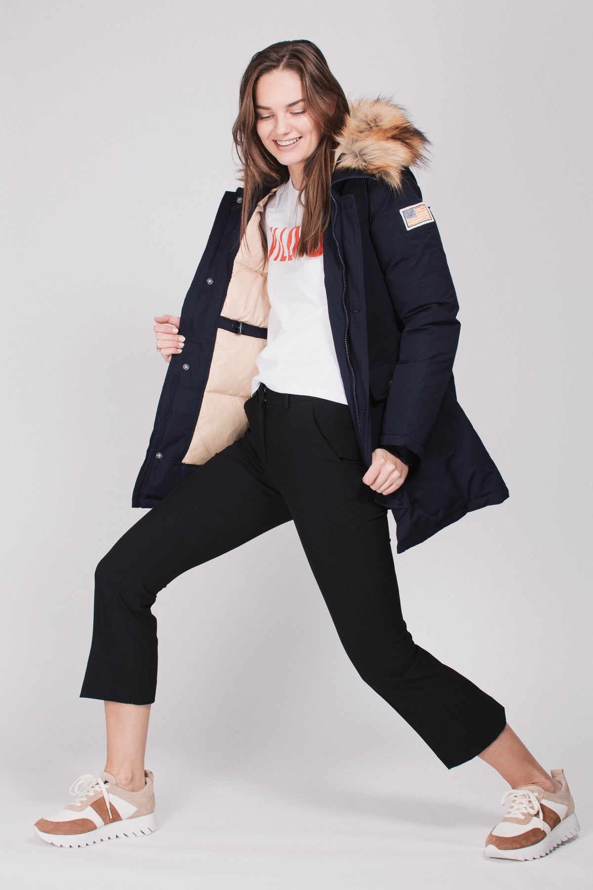 Miss Smith - Navy - SVEA - Jakker - VILLOID.no