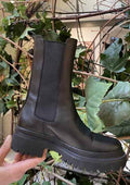 6060 Ladies Ankle Boot - Eva Calf Nero - Laura Bellariva - Sko - VILLOID.no