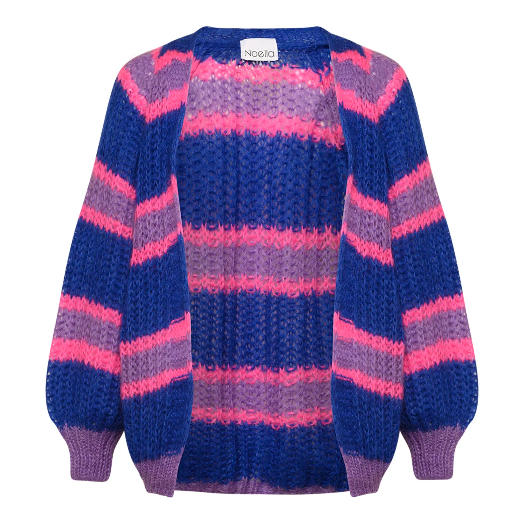 Vera Knit Cardigan - Blue/Lilac Mix