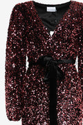 Teagan Wrap Dress - Pink