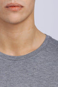 Men T-shirt - Grey Melange