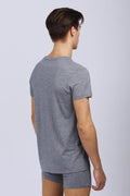 Men T-shirt - Grey Melange