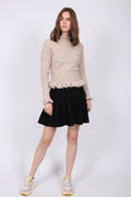 Triny Merino Skirt - Black - Ella & il - Skjørt - VILLOID.no