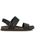 Amalfi Vibes Backstrap Sandal - Black