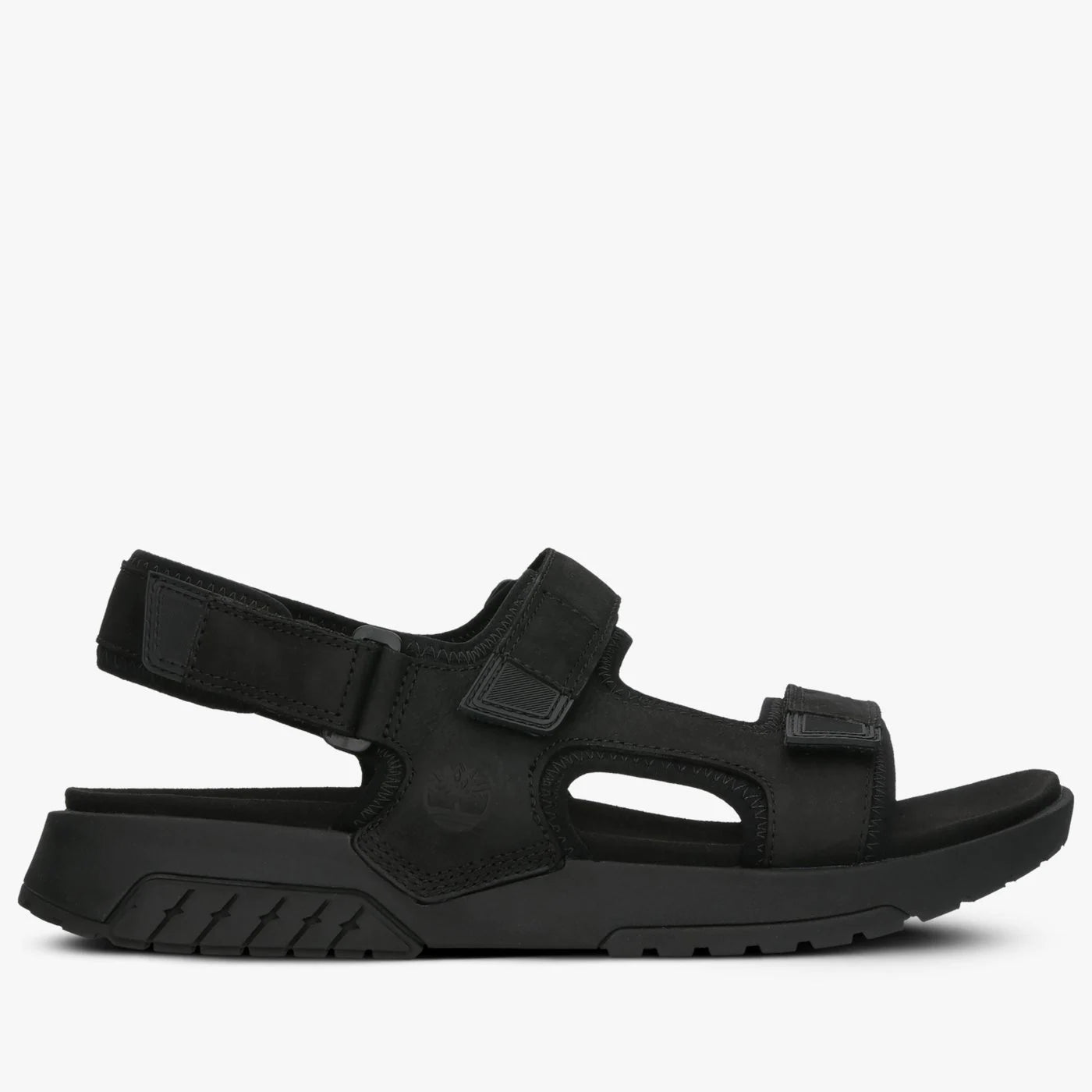 Anchor Watch Back Strap Sandal - Black