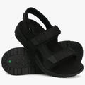 Anchor Watch Back Strap Sandal - Black