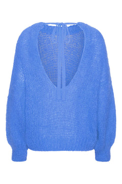 Toga Back Tie Pullover - Sky Blue