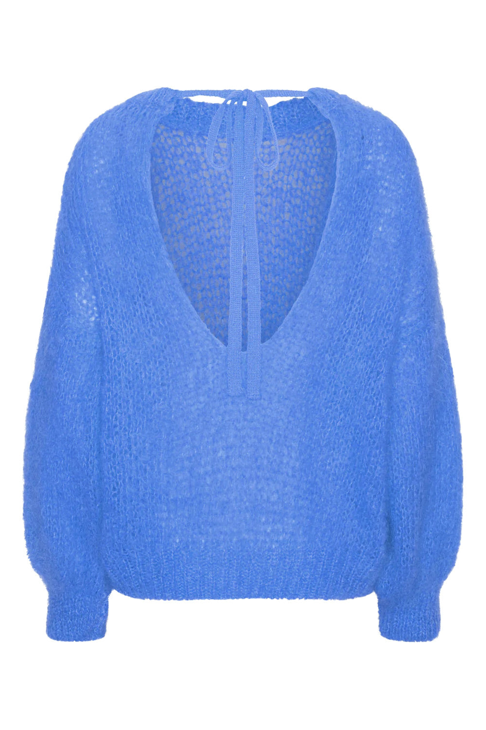Toga Back Tie Pullover - Sky Blue