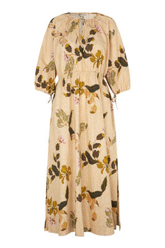 Trento Maxi Dress - Dark Chalk
