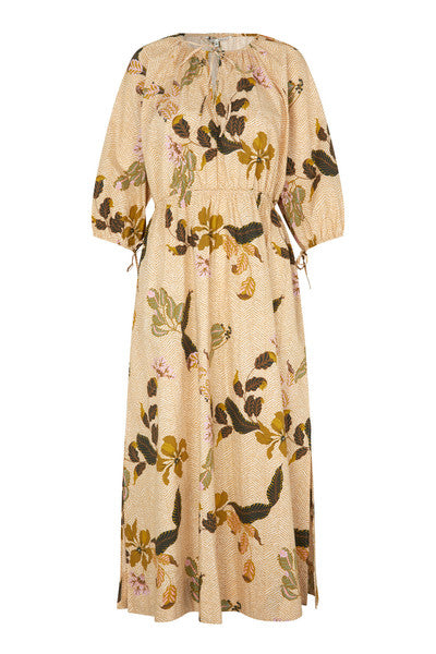 Trento Maxi Dress - Dark Chalk