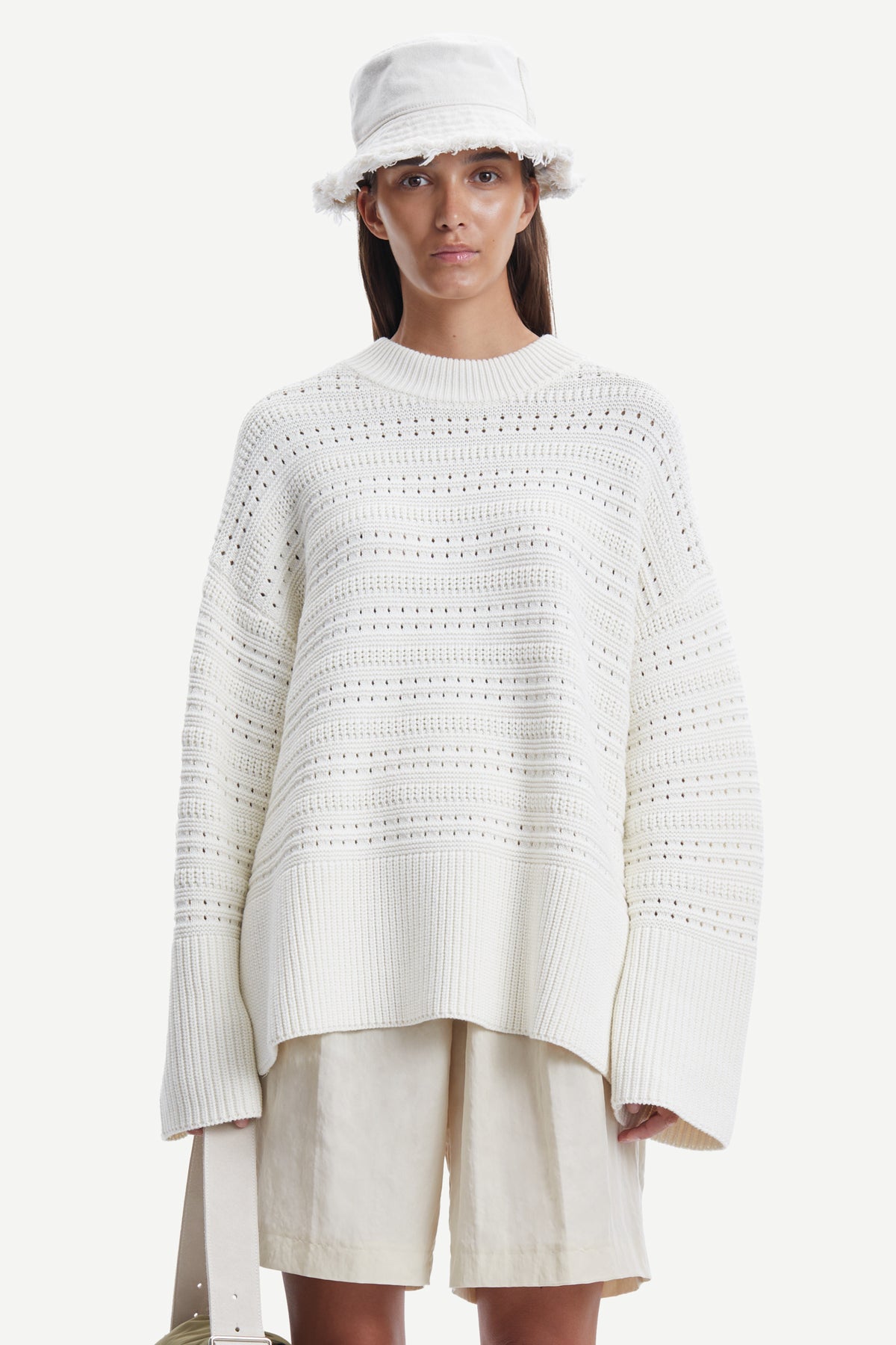 Raili Crew Neck 12923 - Whisper White