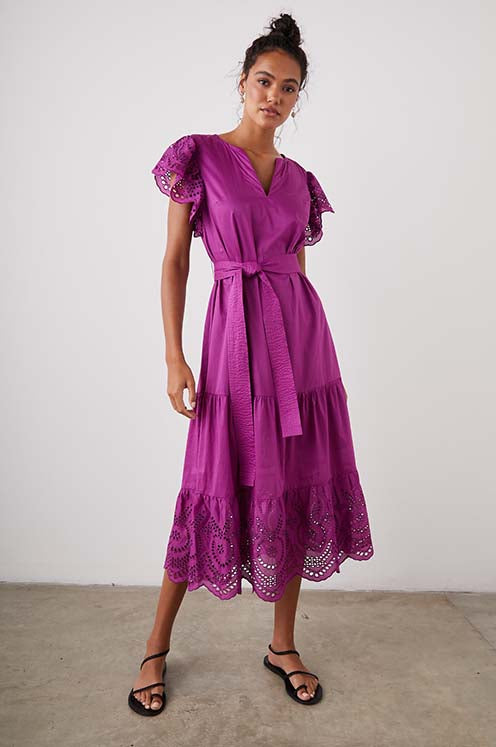 Gia Dress - Berry