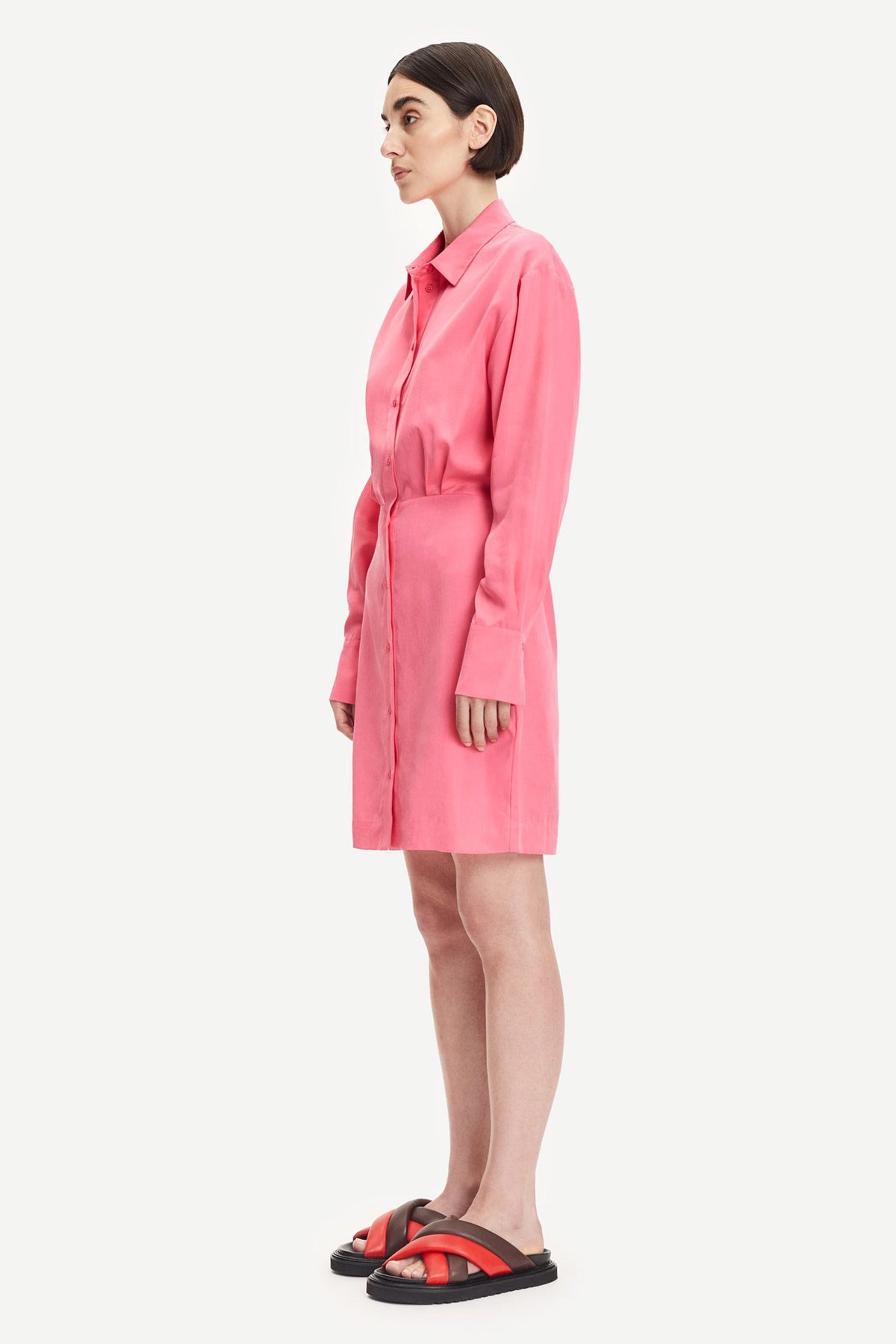 Liz Shirt Dress 14028 - Honeysuckle