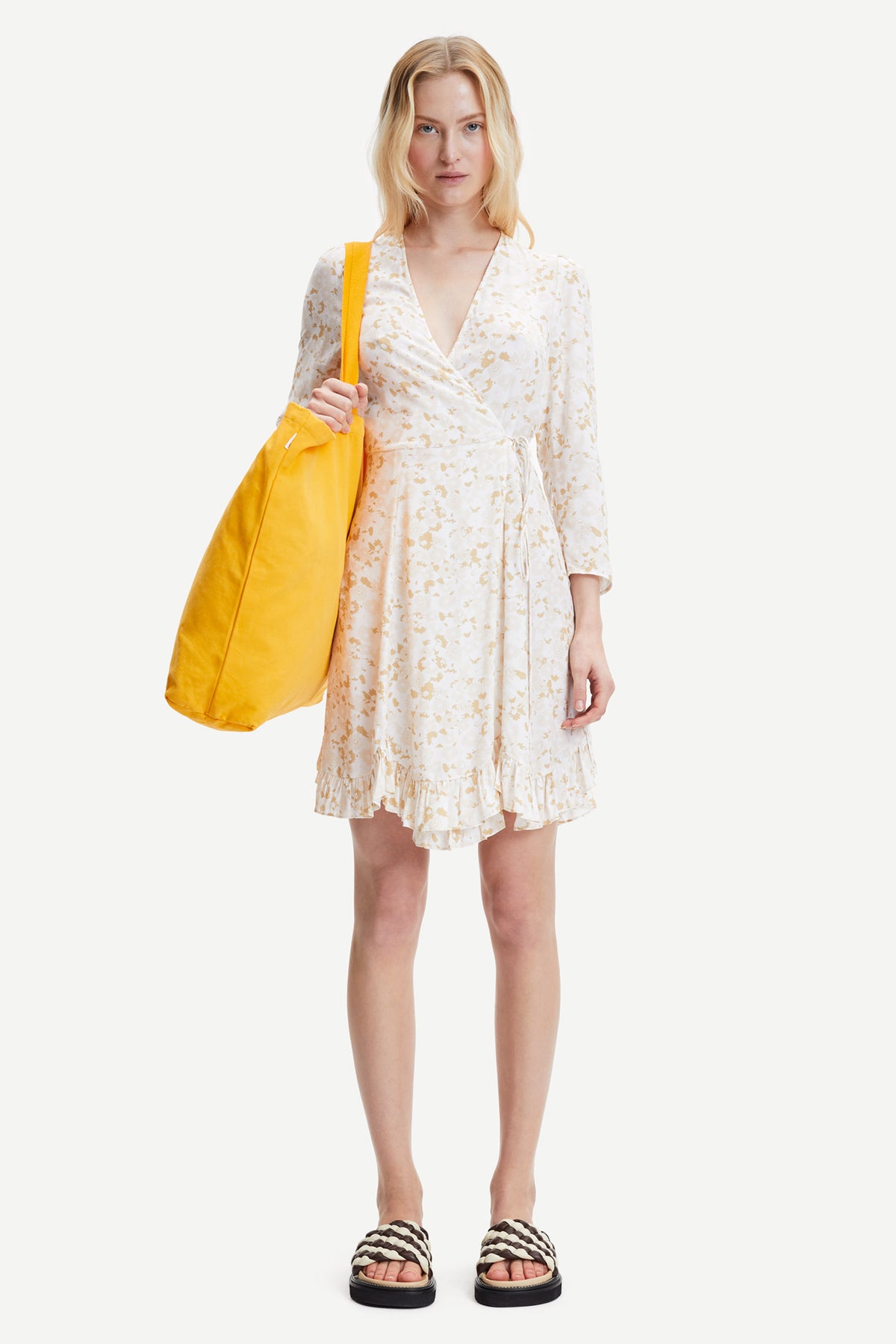 Janine Dress AOP 10867 - Desert Flower