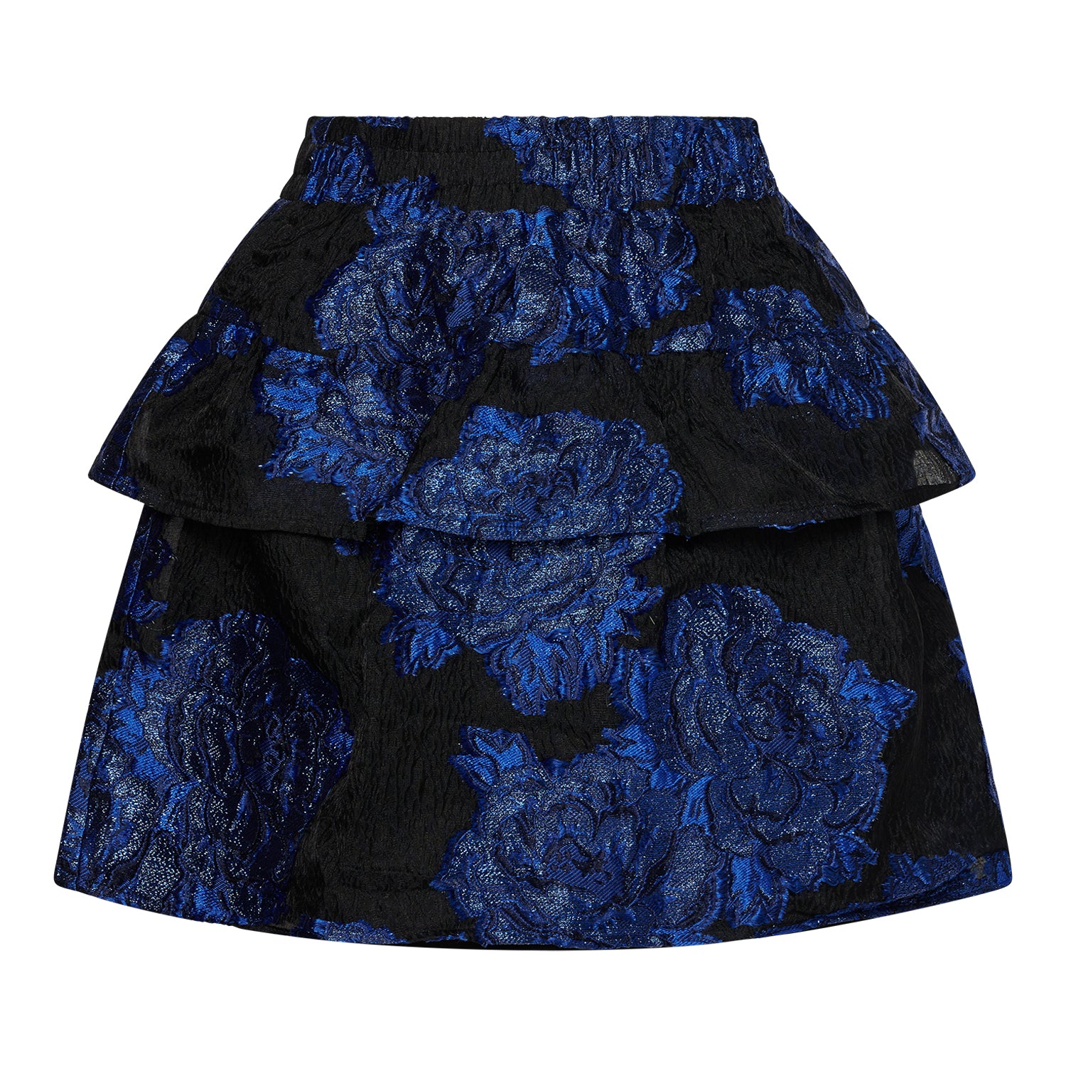 Taylor Flounce Skirt - Blue Mix