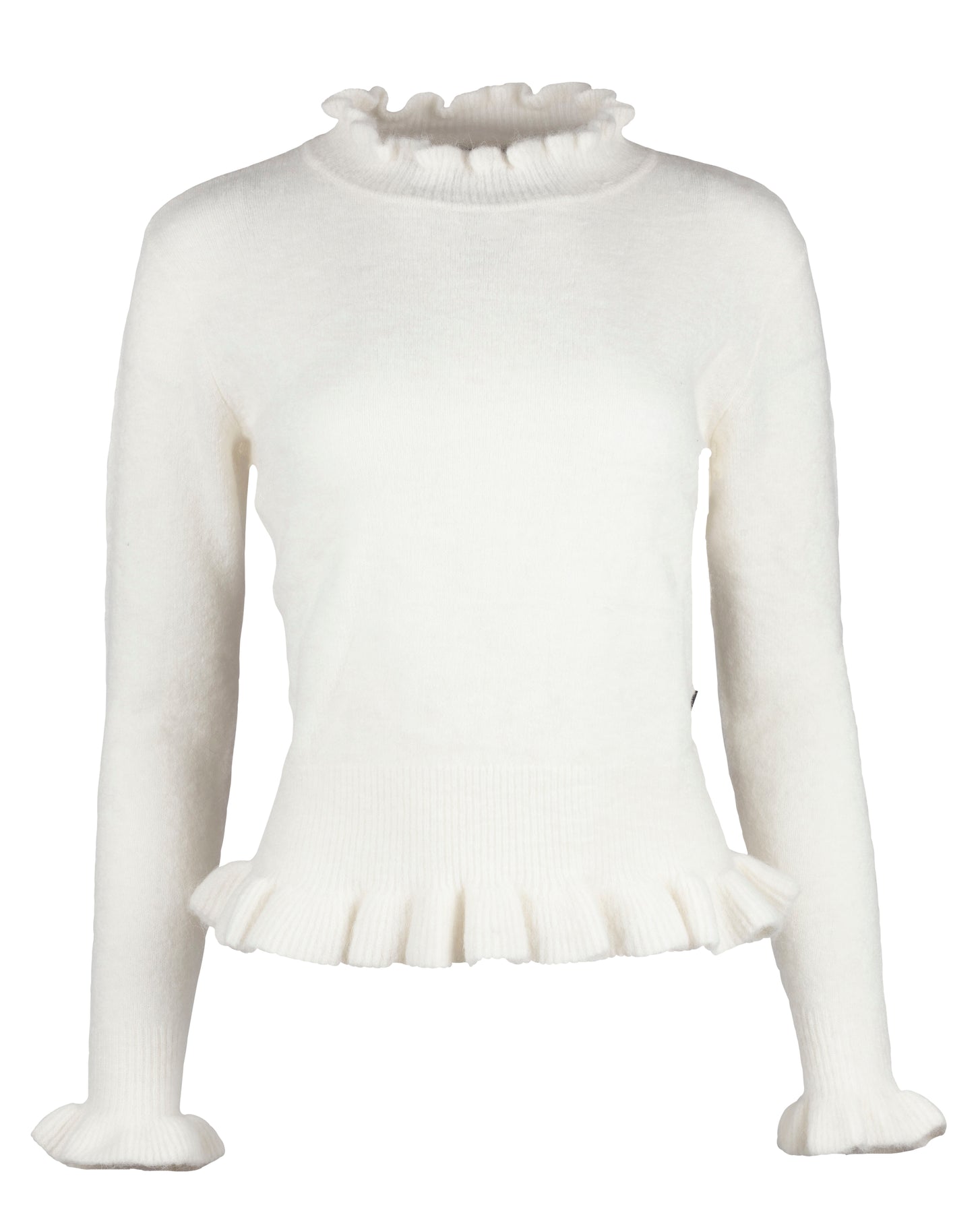 Valeria Alpaca Sweater - Ivory - Ella & il - Gensere - VILLOID.no