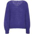 Milana Ls Mohair Knit - Violet