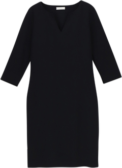 Travel Dress 3/4 Sleeve Glam - Black