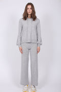 Mille Wool Hoodie - Huskey Grey - Ella & il - Gensere - VILLOID.no