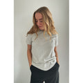 Stabil Top S/S - Light Grey Melange