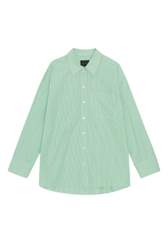 Henriette Shirt Ltd. - Green Stripe