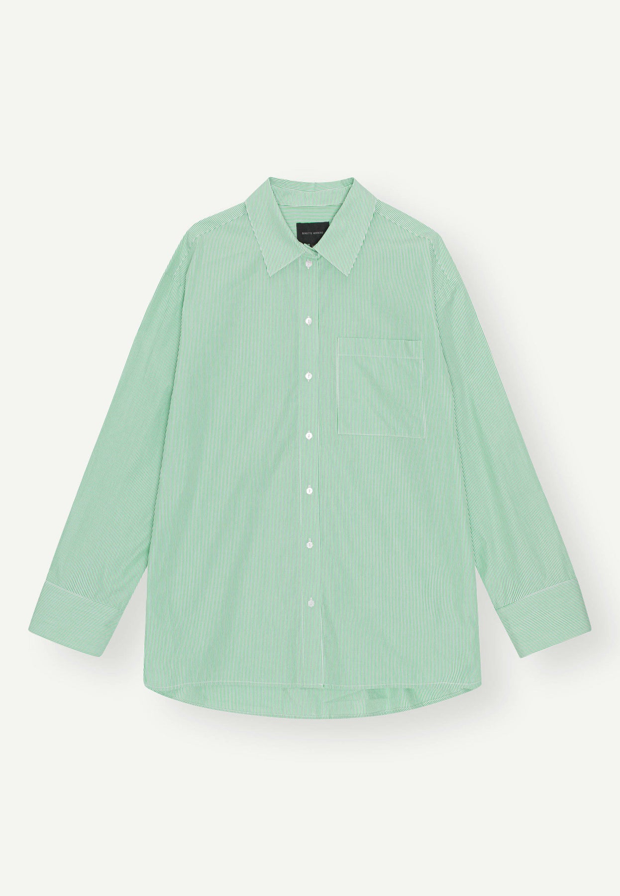 Henriette Shirt Ltd. - Green Stripe