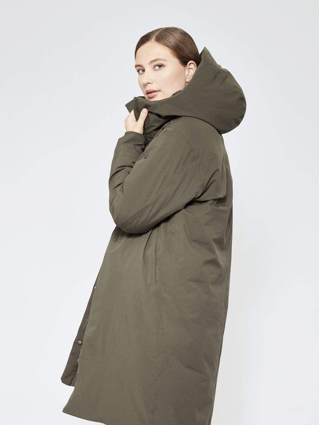Women Shield - Dark Olive - Scandinavian Edition - Jakker - VILLOID.no