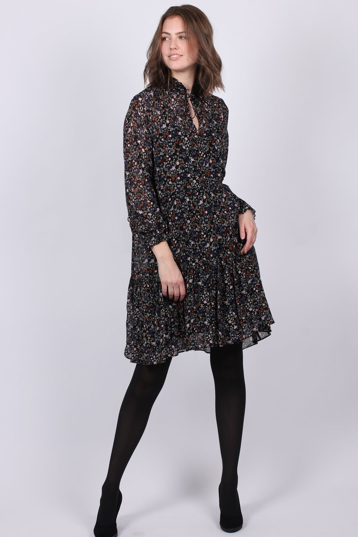 Gently Dress - Black - Second Female - Kjoler - VILLOID.no