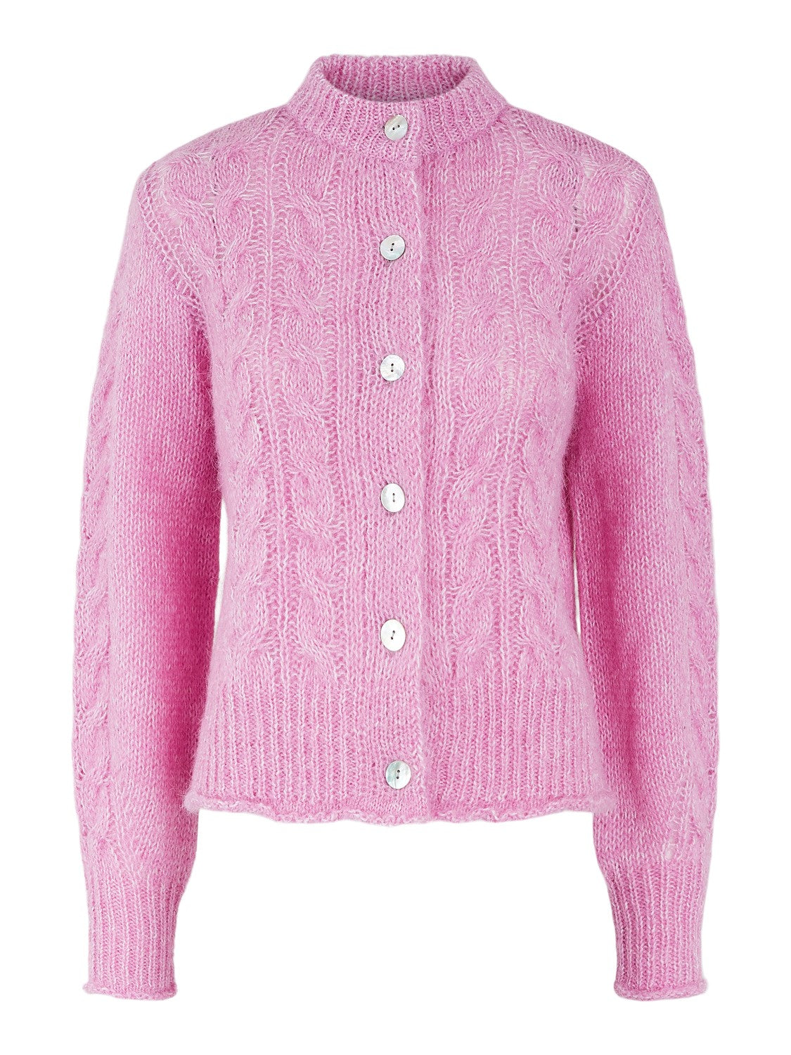Yaslivi LS Knit Cardigan - Crocus