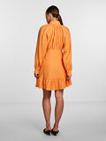 Yasreykjavik LS Dress - Orange Ochre