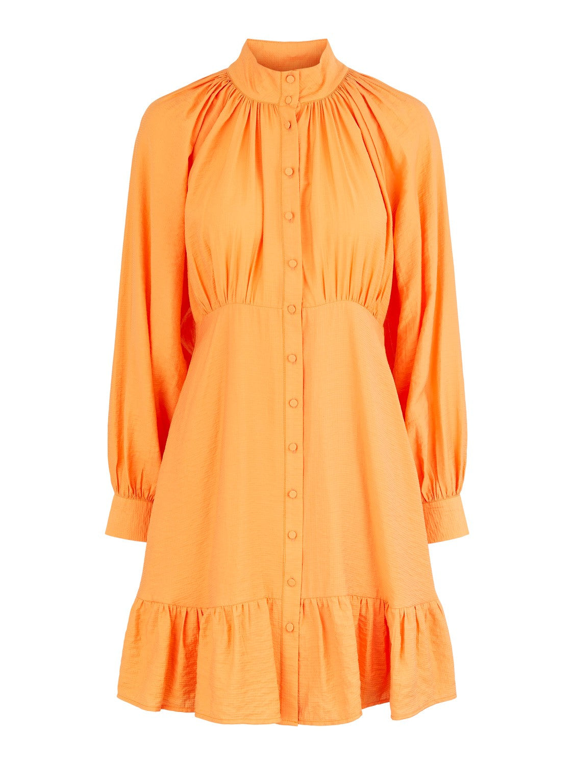 Yasreykjavik LS Dress - Orange Ochre
