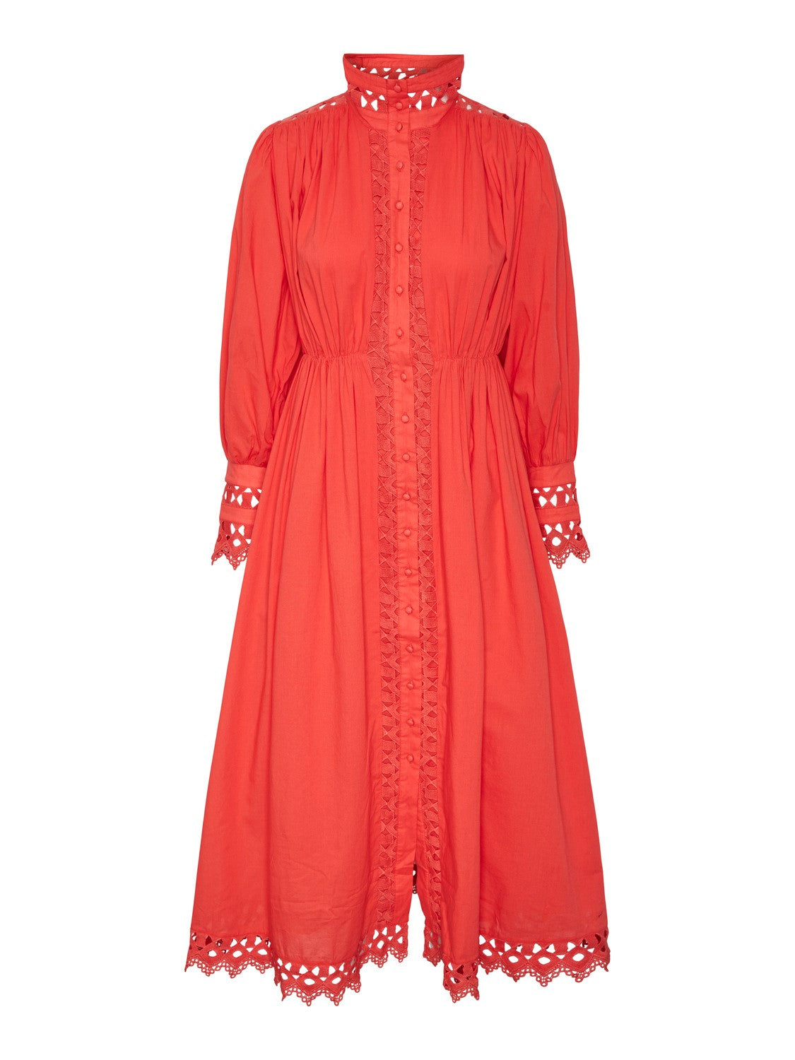 Yastrima LS Long Shirt Dress - Bittersweet