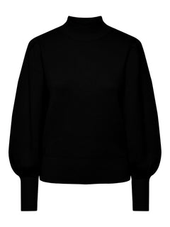 Yasfonny LS Knit Pullover - Black