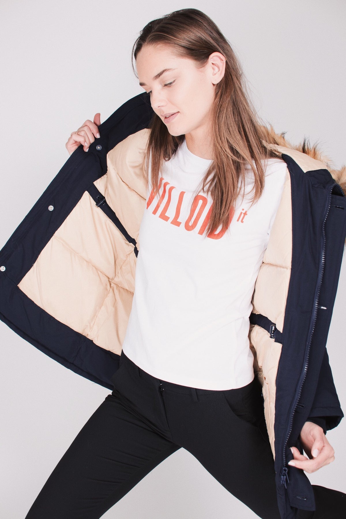 Miss Smith - Navy - SVEA - Jakker - VILLOID.no