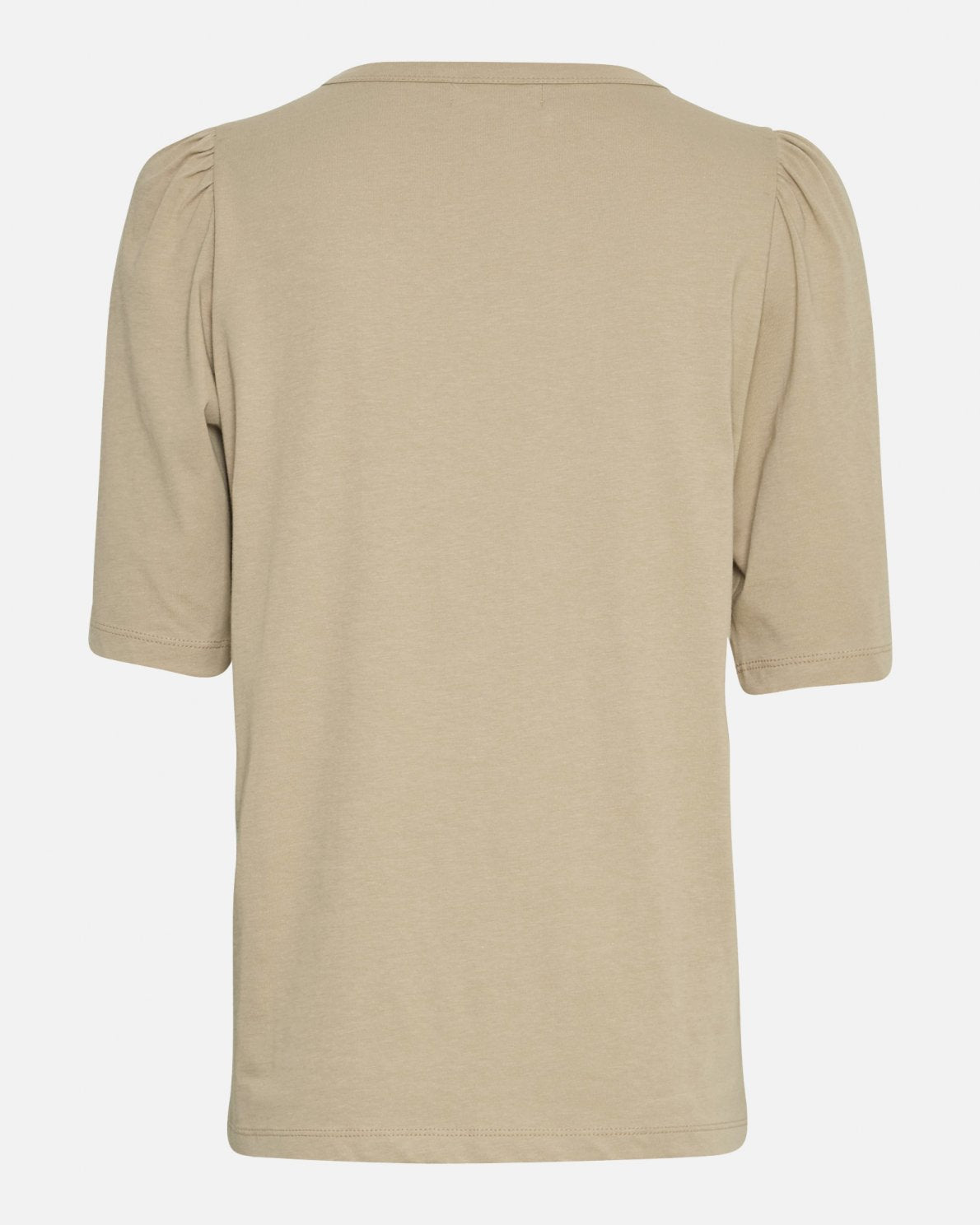 Mo Alva Puff Tee - White Pepper - Moss Copenhagen - T-skjorter & Topper - VILLOID.no