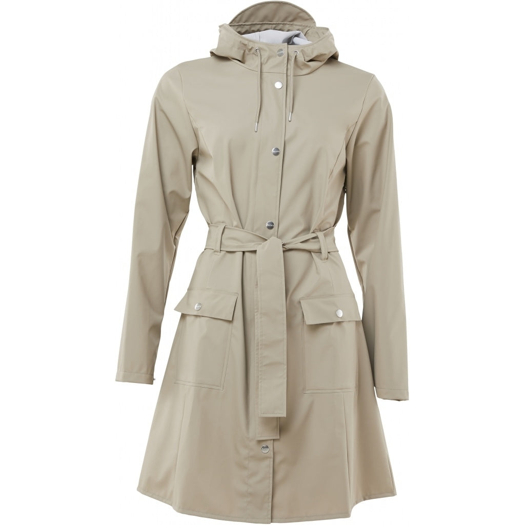 Curve Jacket - Beige - Rains - Jakker - VILLOID.no