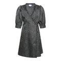 Kamila Frill Dress - Svart